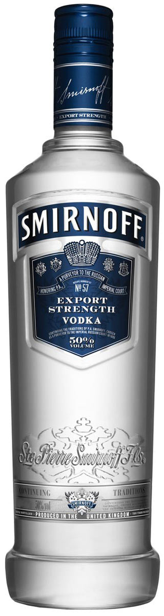 SMIRNOFF BLUE LABEL VODKA 750ML