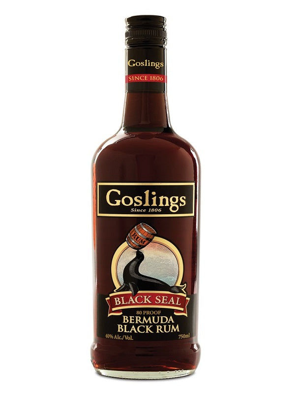 GOSLINGS BLACK SEAL RUM 750ML