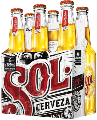 SOL CERVEZA 330ML 6PK BT @ Kelowna [1000554]