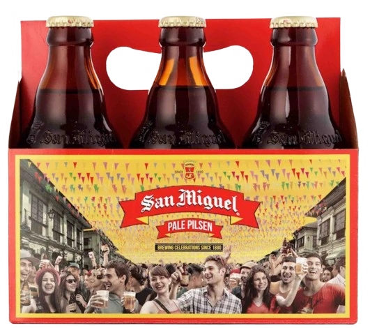 SAN MIGUEL PALE PILSNER 330ML 6PK BT