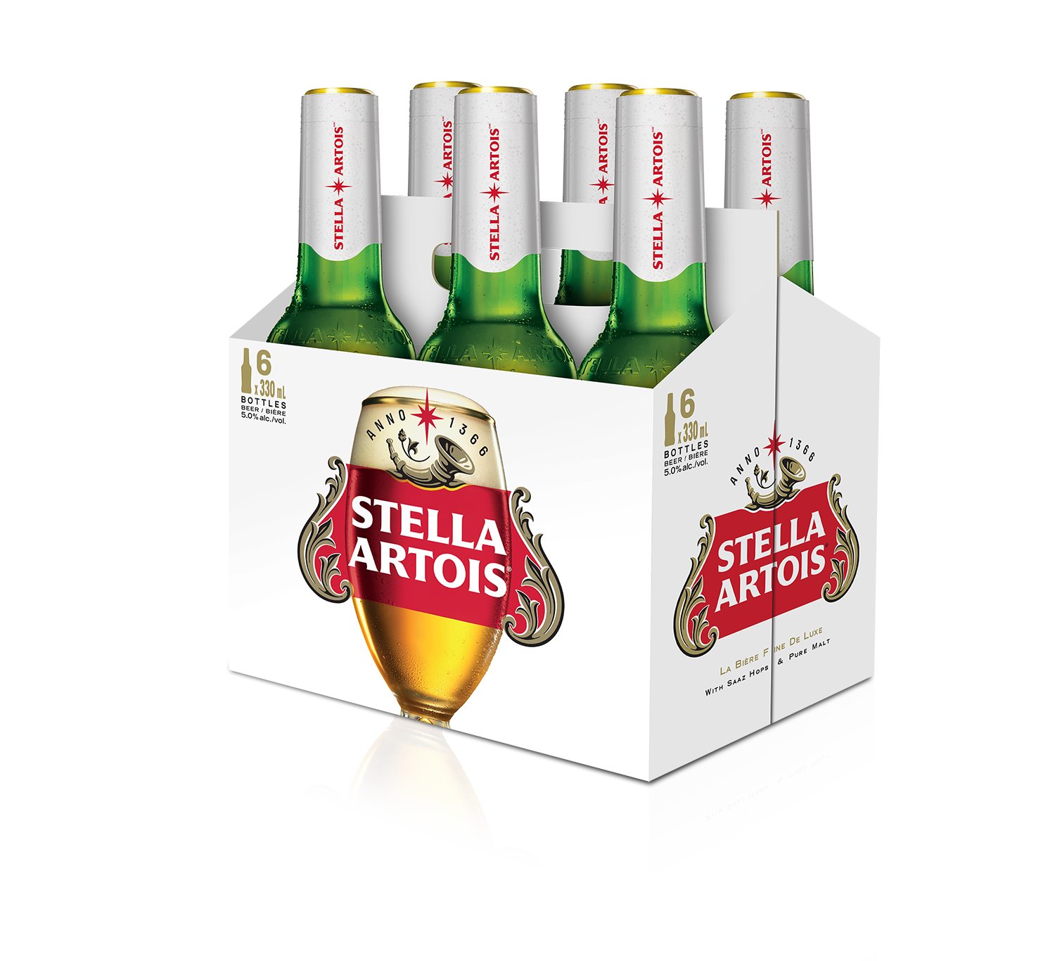 STELLA ARTOIS 330ML 6PK BT