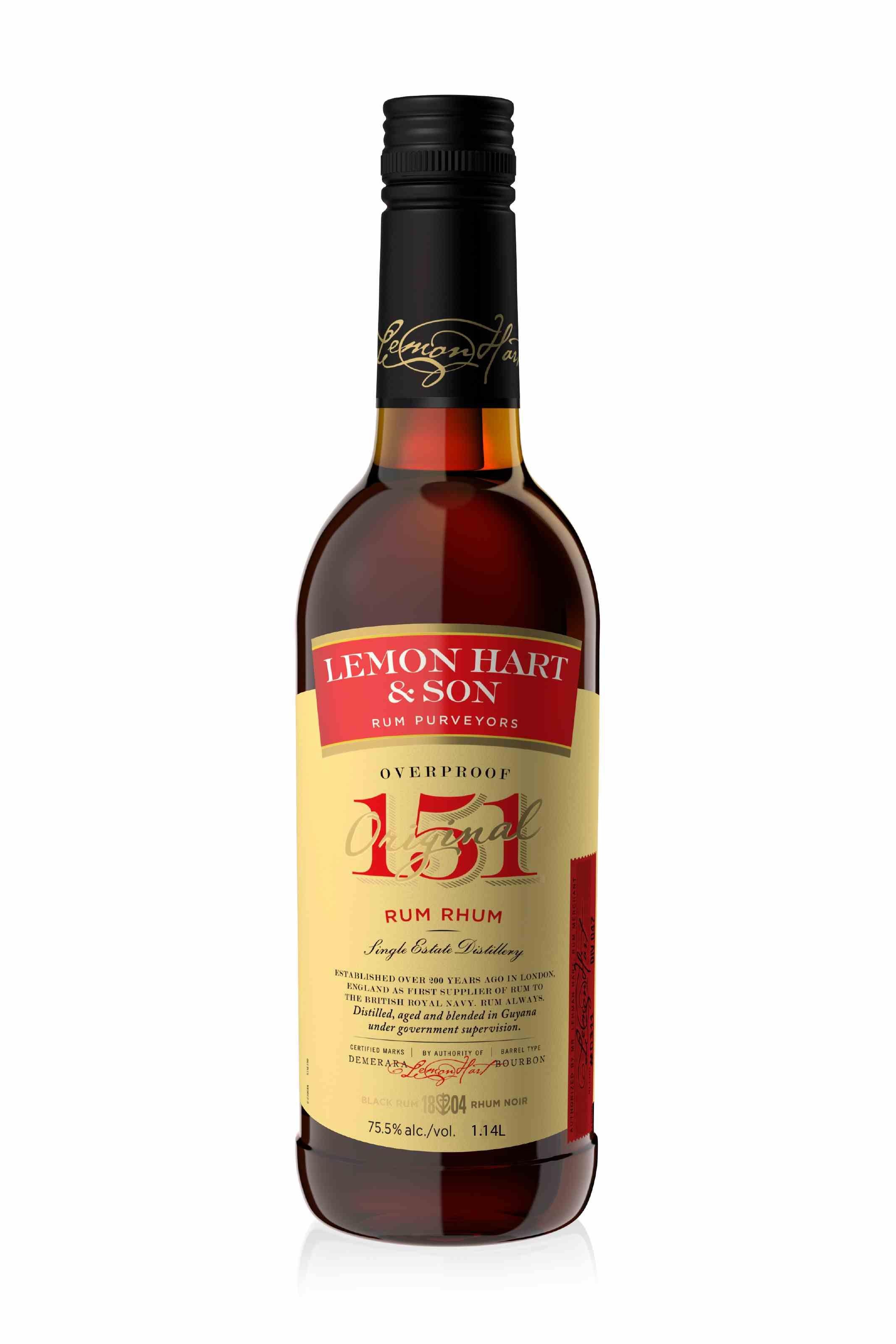 LEMON HART RUM 1.75L