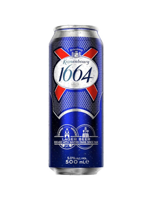 KRONENBOURG 1664 LAGER 473ML CAN @ Kelowna [1000670]