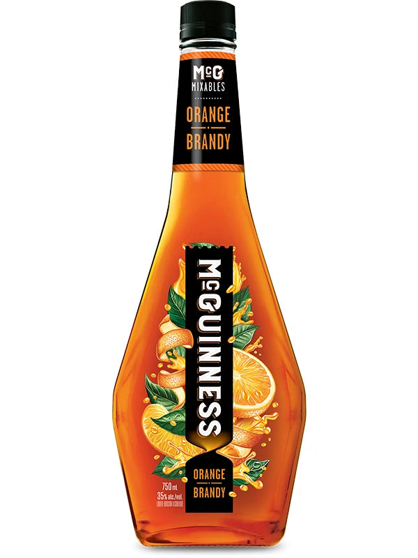 MCGUINNESS ORANGE & BRANDY LIQUEUR 750ML