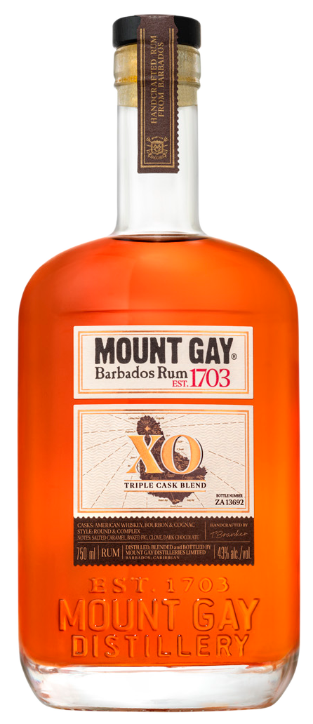 MOUNT GAY XO TRIPLE CASK BLEND RUM 750ML