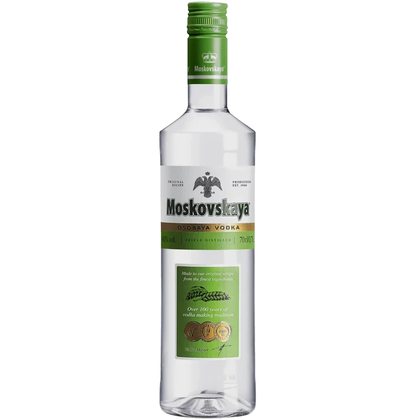 MOSKOVSKAYA OSOBAYA VODKA 750ML