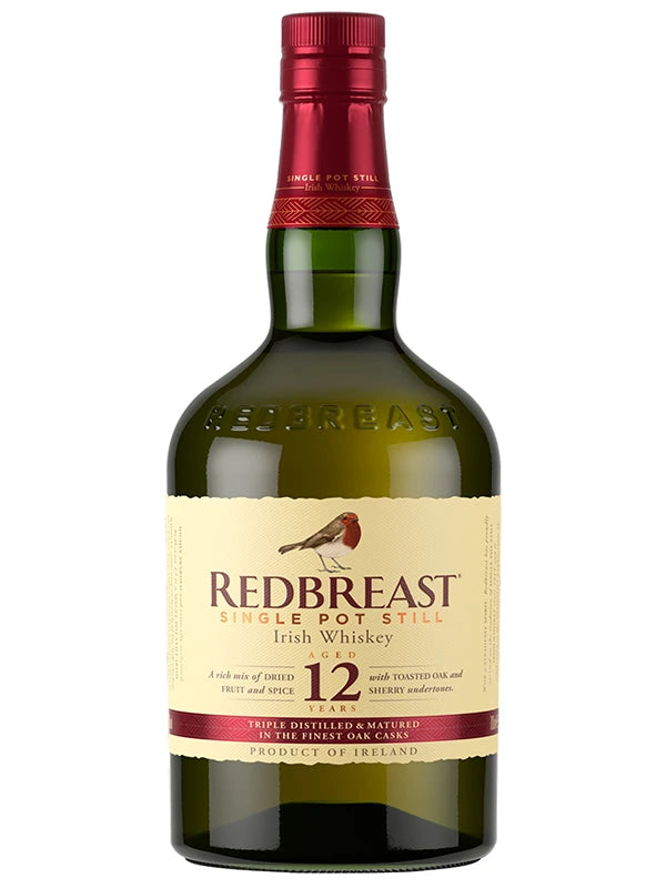 Wine and Beyond REDBREAST 12YR IRISH WHISKY SINGLE POT STILL 750ML Redbreast 750 ml 0.00 CAD