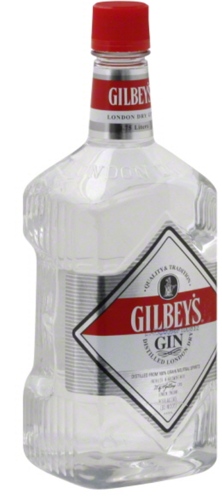 GILBEY LONDON DRY GIN 1.75L