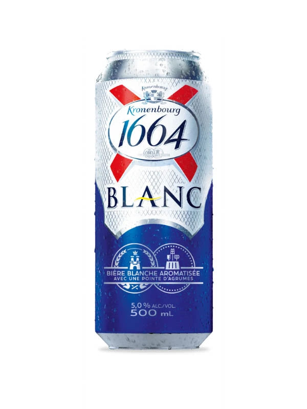 KRONENBOURG 1664 BLANC 473ML CAN @ Kelowna [1000959]