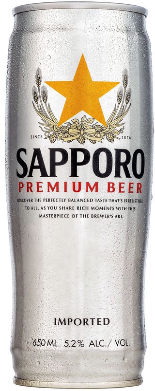 SAPPORO 650ML CAN