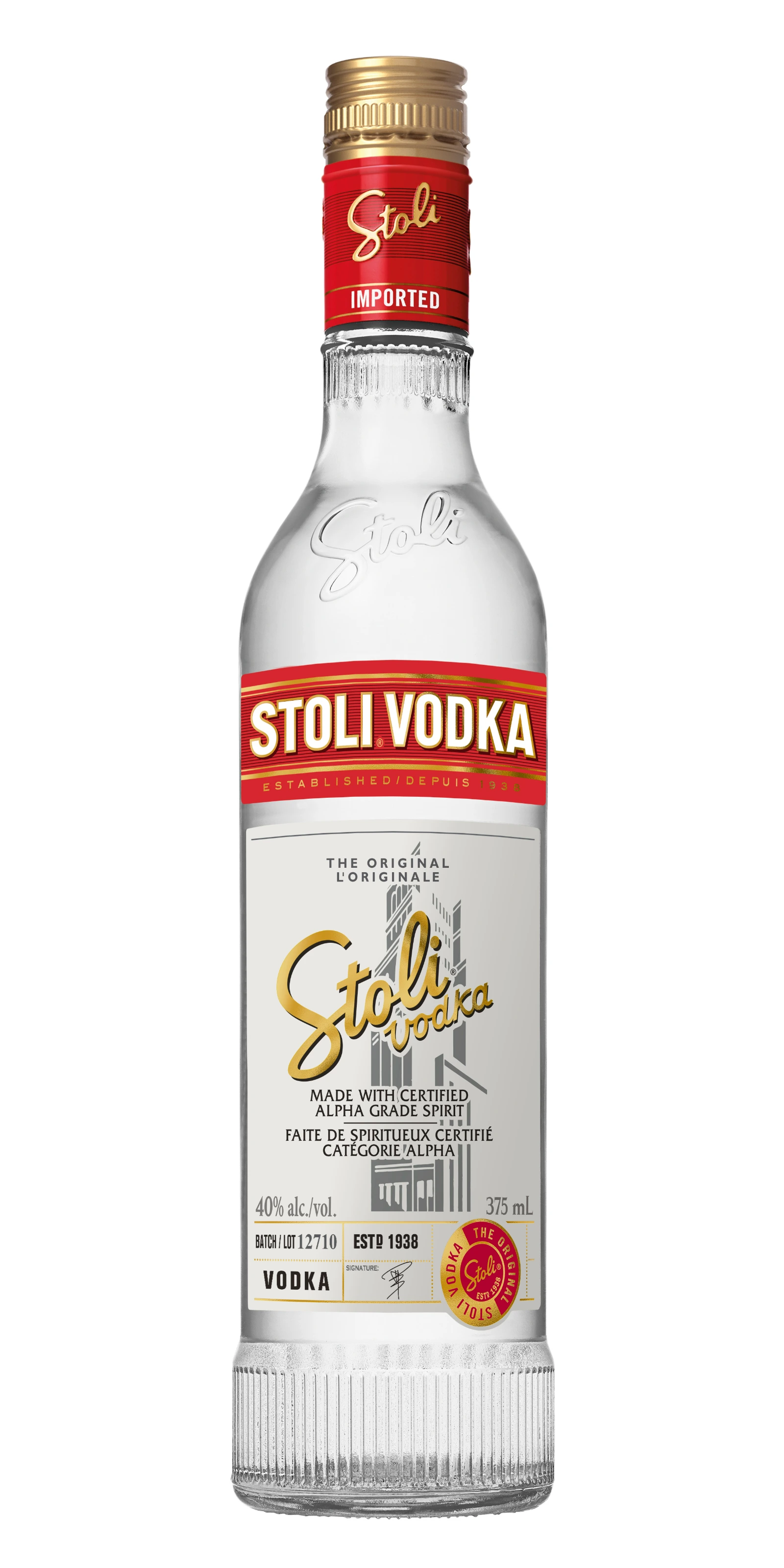 STOLICHNAYA VODKA 375ML