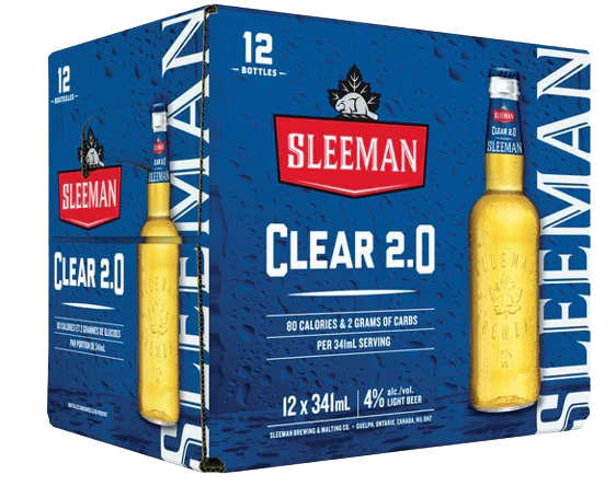 SLEEMAN CLEAR 341ML 12PK BT