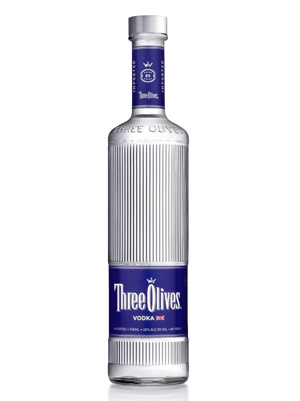 THREE OLIVES VODKA 750ML