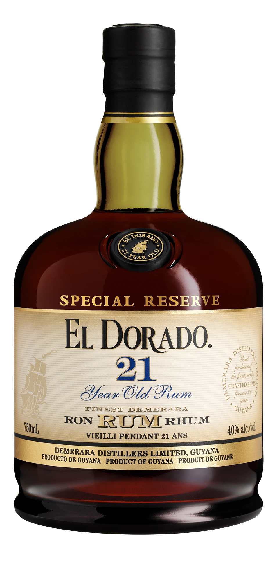 EL DORADO 21YR 750ML