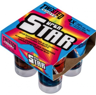 TWISTED SHOTZ SUPER STAR 30ML 4PK