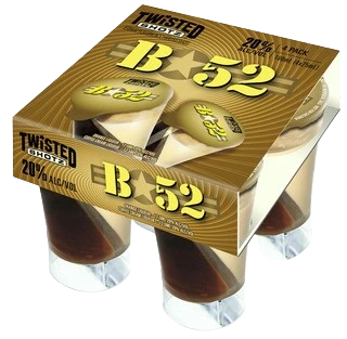 TWISTED SHOTZ B52 SHOTS 30ML 4PK