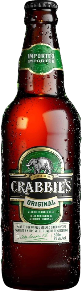 CRABBIES GINGER BEER 500ML BT