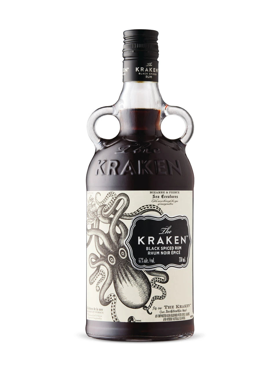 KRAKEN BLACK SPICED RUM 750ML