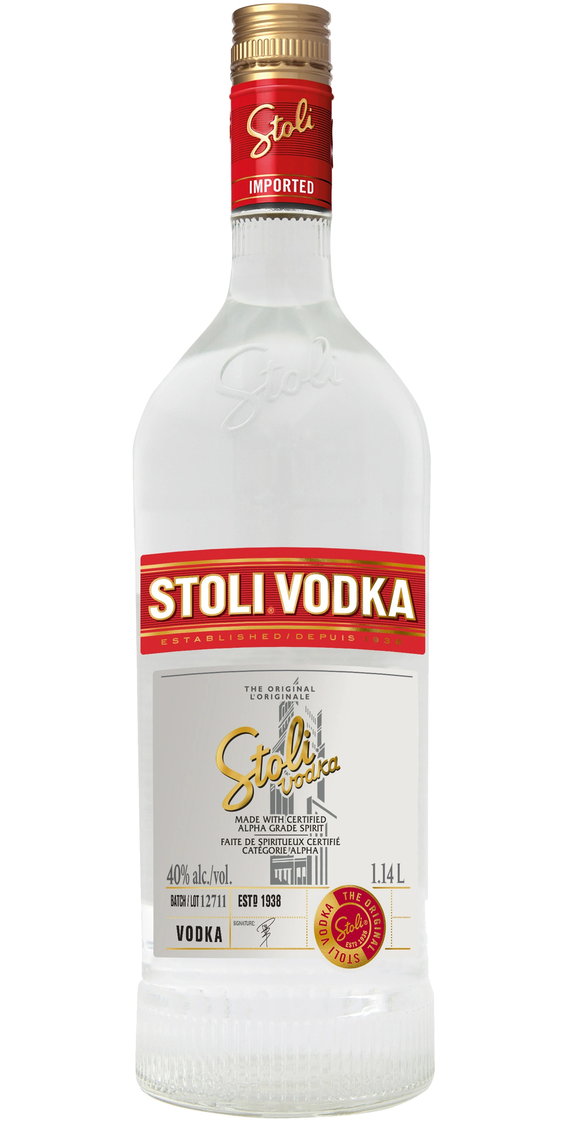 STOLICHNAYA VODKA 1.14L