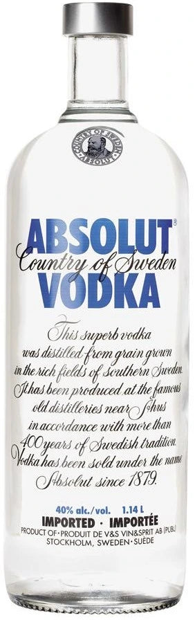 ABSOLUT VODKA 1.14L