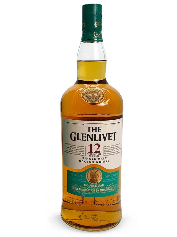 GLENLIVET 12YR SINGLE MALT SCOTCH WHISKY 1.14L