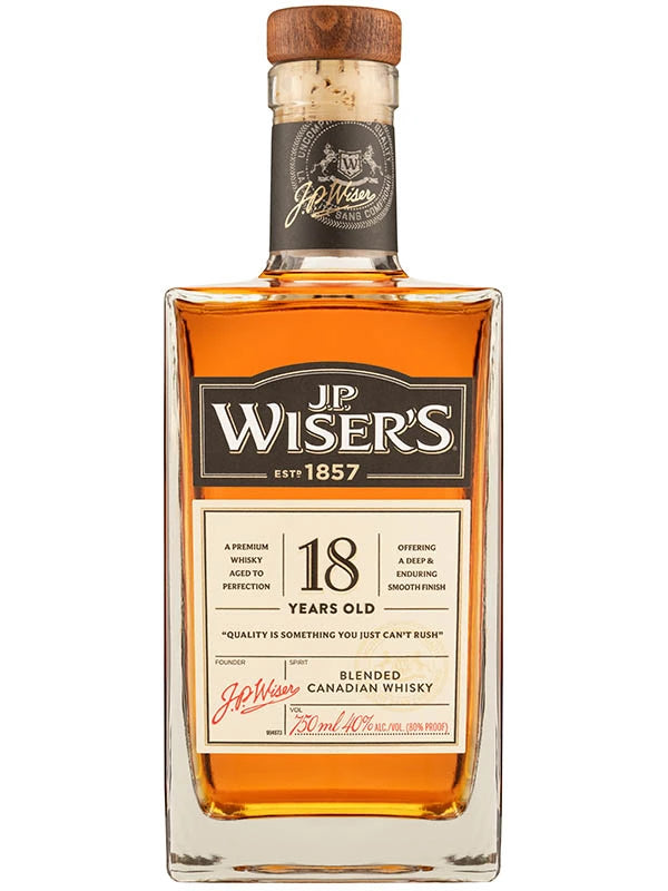 WISERS 18YR CANADIAN WHISKY 750ML @ Kelowna [1001541]