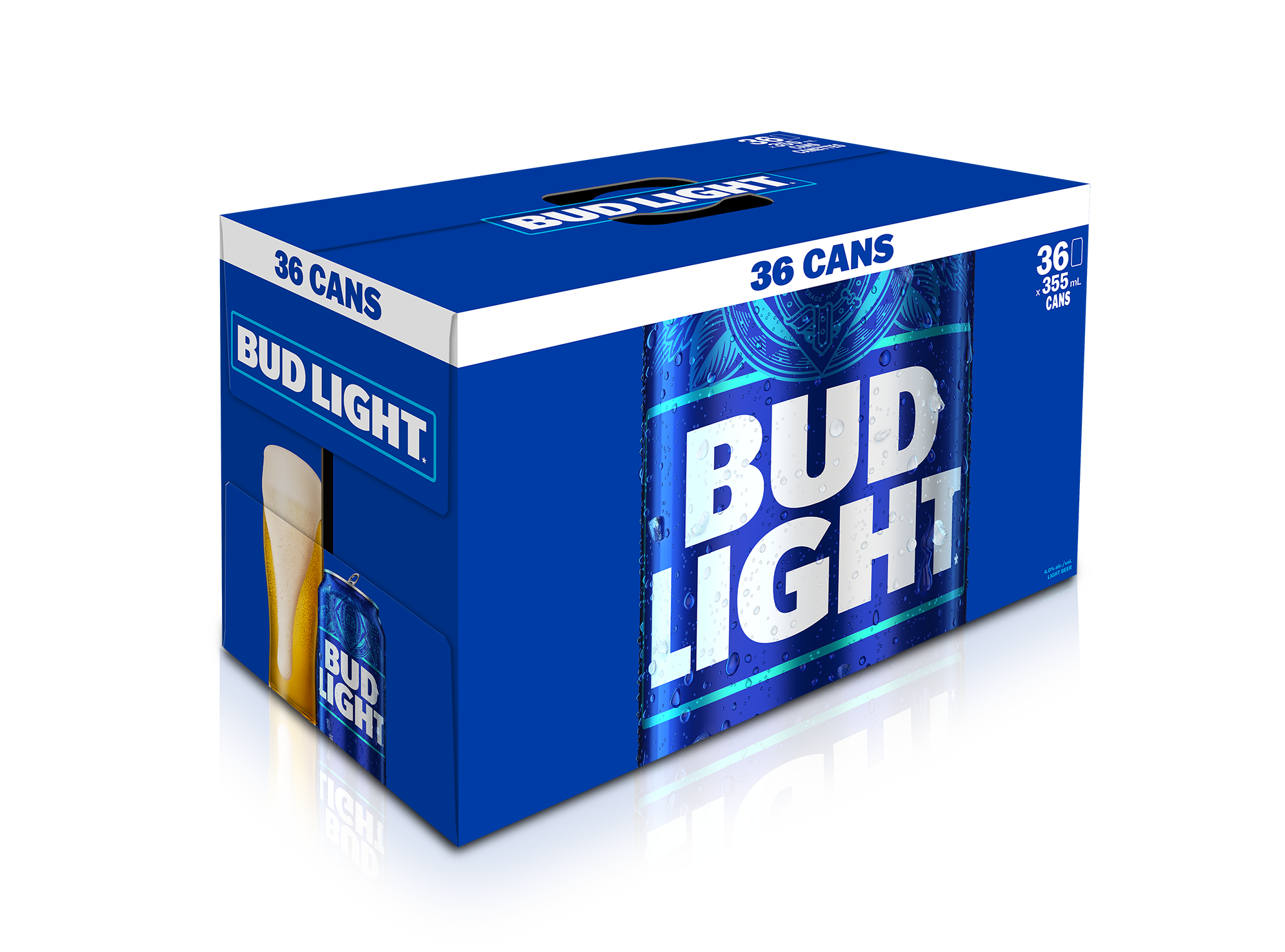 BUD LIGHT 355ML 36PK CAN @ Kelowna [1001552]