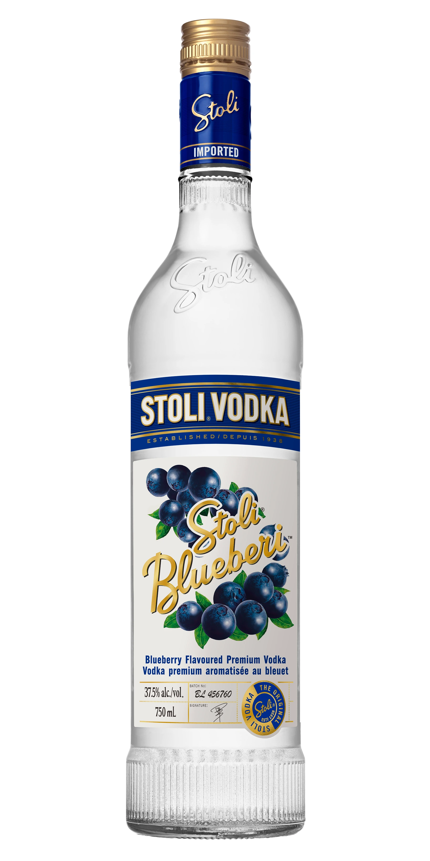 STOLICHNAYA BLUEBERRY 750ML