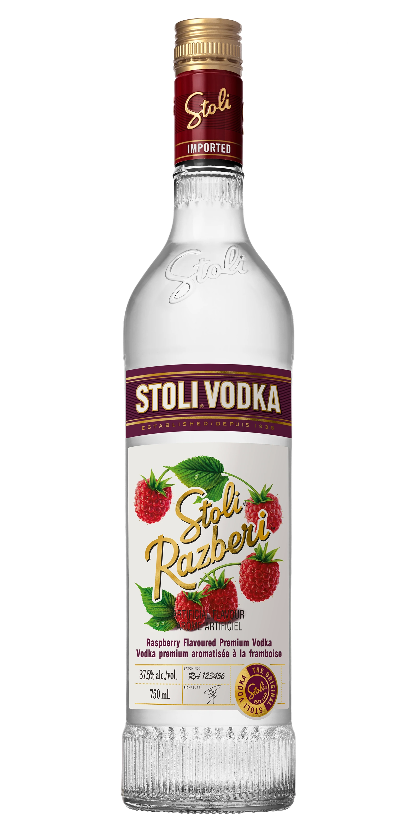 STOLICHNAYA RAZBERI  750ML