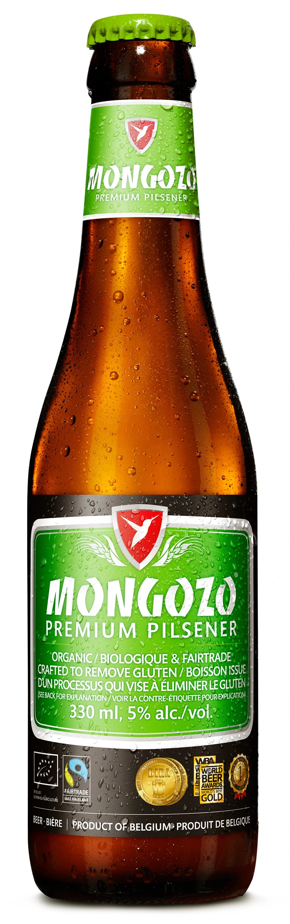 MONGOZO GLUTEN FREE PILSNER 330ML BT