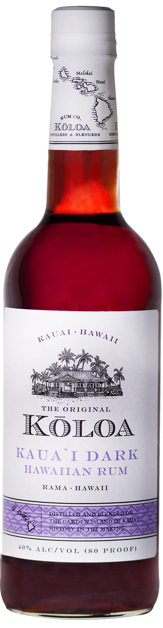 KOLOA DARK RUM 750ML