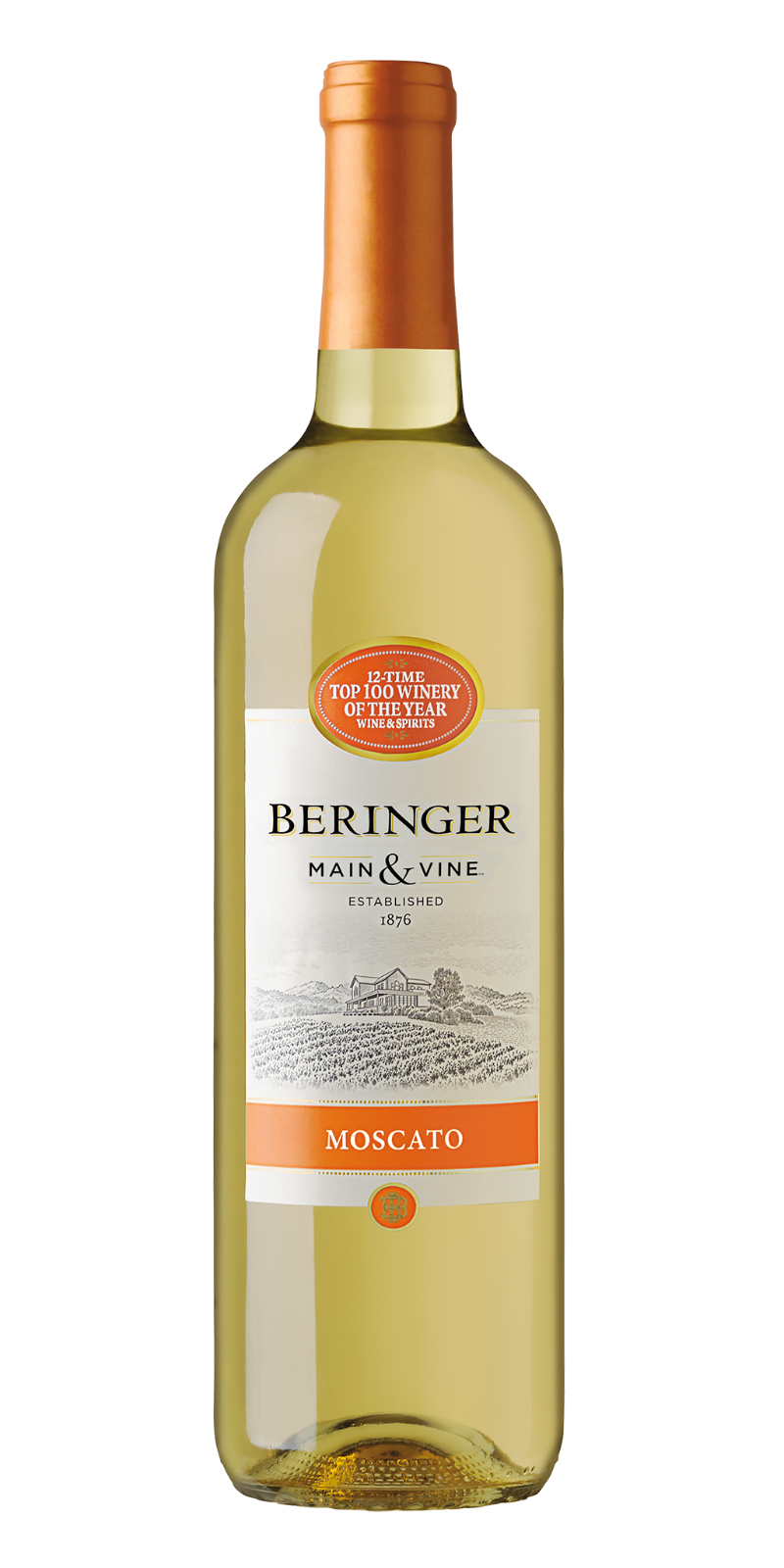 BERINGER MAIN & VINE MOSCATO 750ML