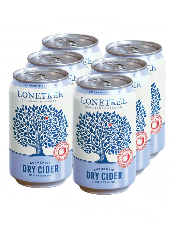 LONETREE AUTHENTIC DRY CIDER 355ML 6PK CAN @ Kelowna [1001642]