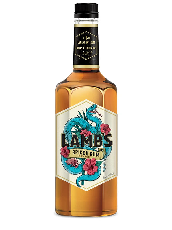 LAMBS SPICED RUM 750ML