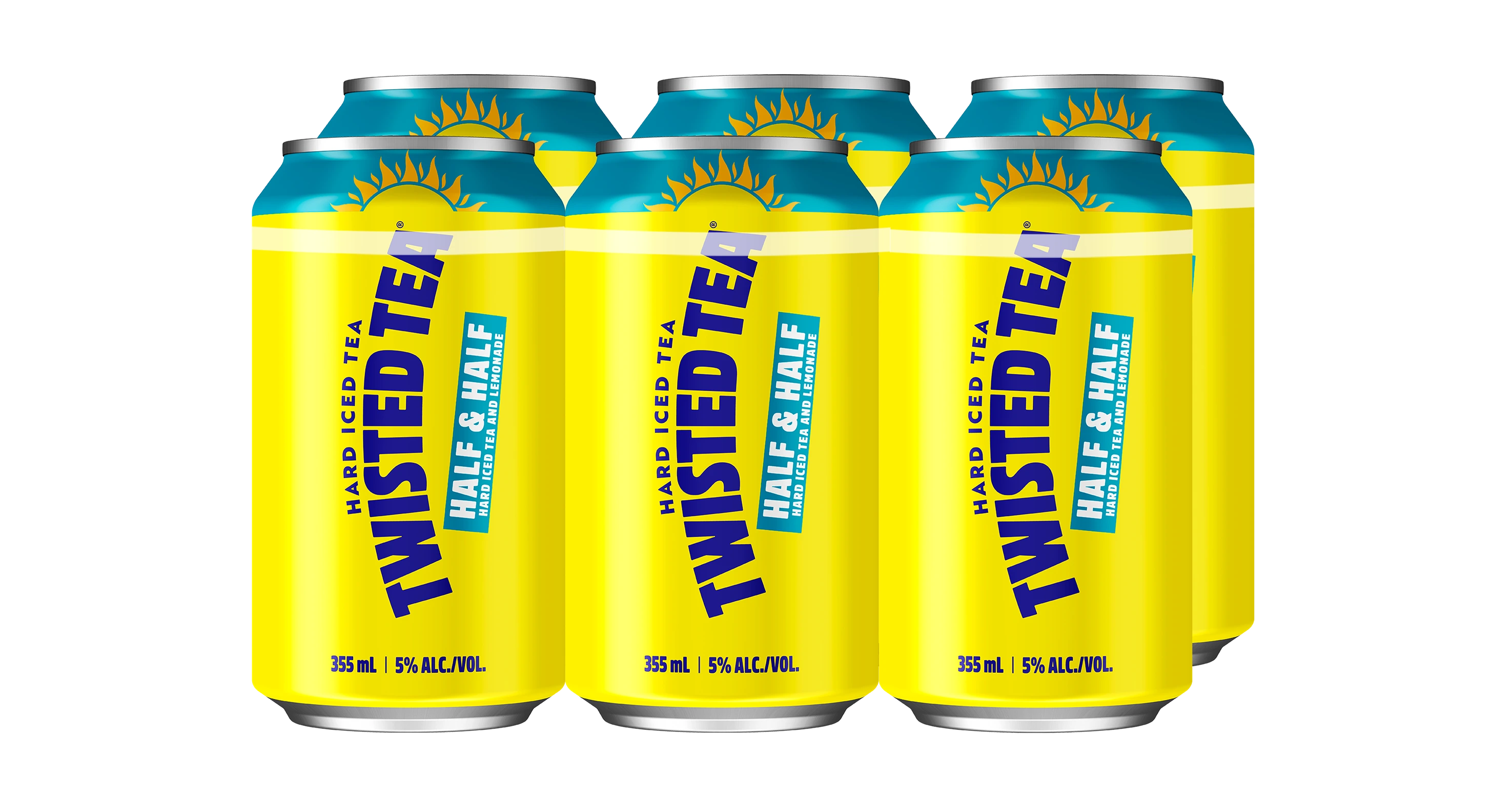 TWISTED TEA HALF & HALF 355ML 6PK BT