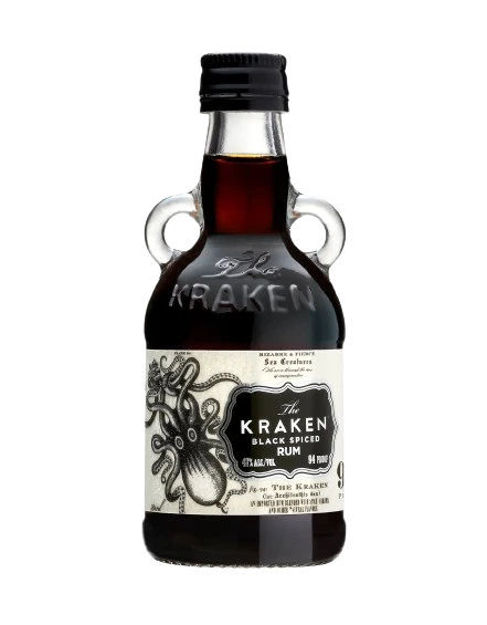 KRAKEN BLACK SPICED RUM 50ML