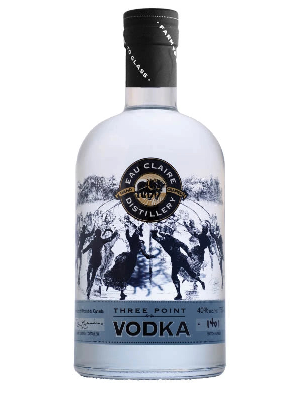 EAU CLAIRE 3 POINT VODKA 750ML