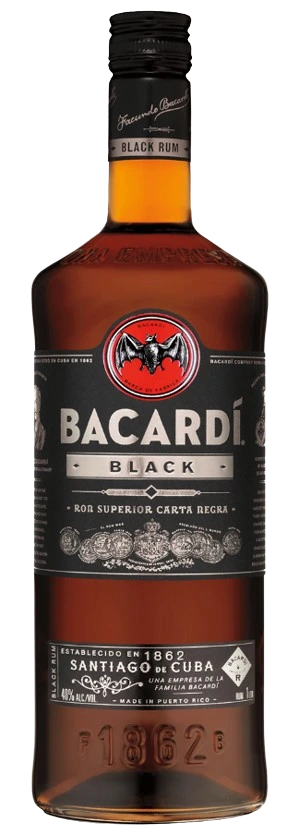 BACARDI BLACK RUM 1.14L