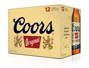 COORS ORIGINAL 355ML 12PK BT