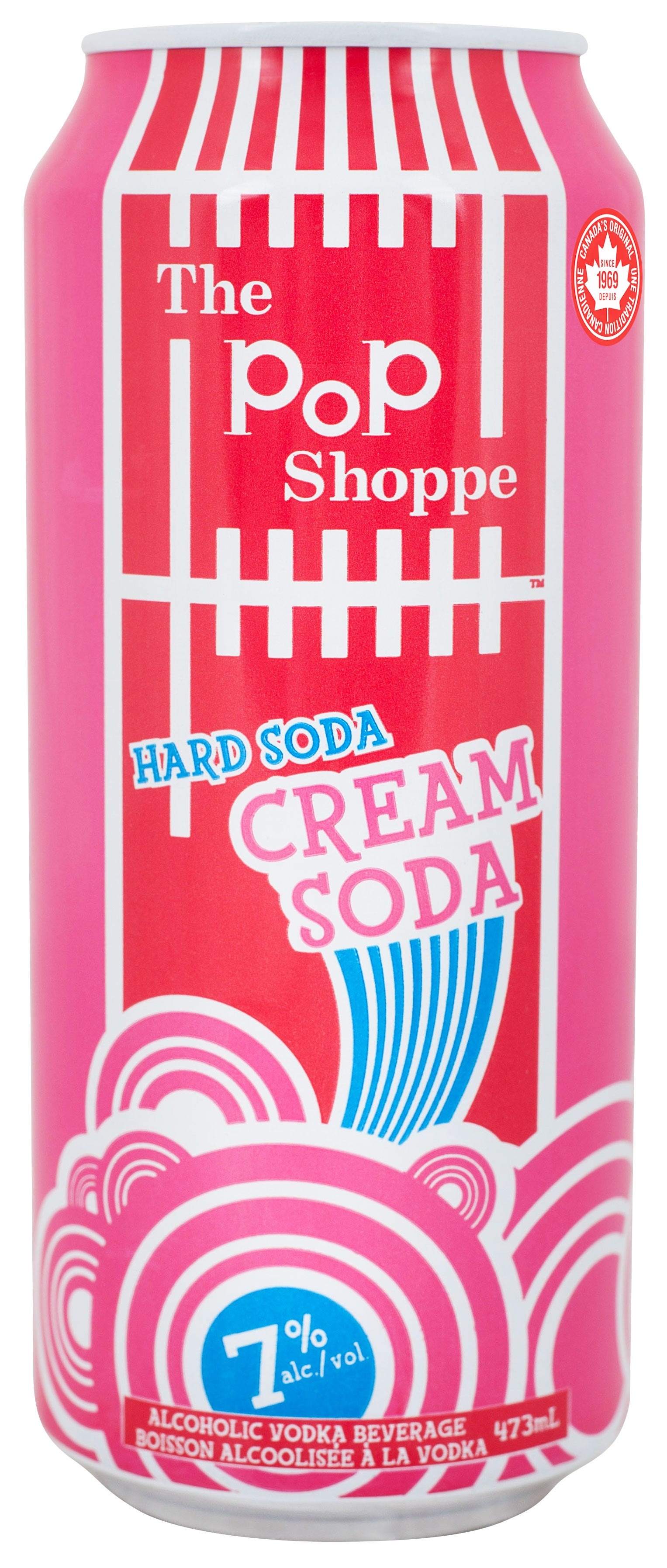 POP SHOPPE CREAM SODA 473ML CAN