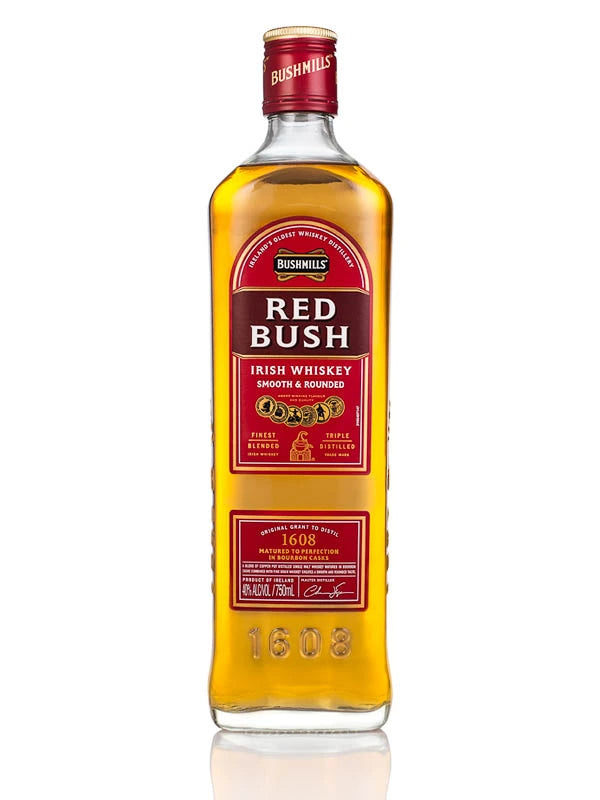 BUSHMILLS RED BUSH IRISH WHISKEY 750ML