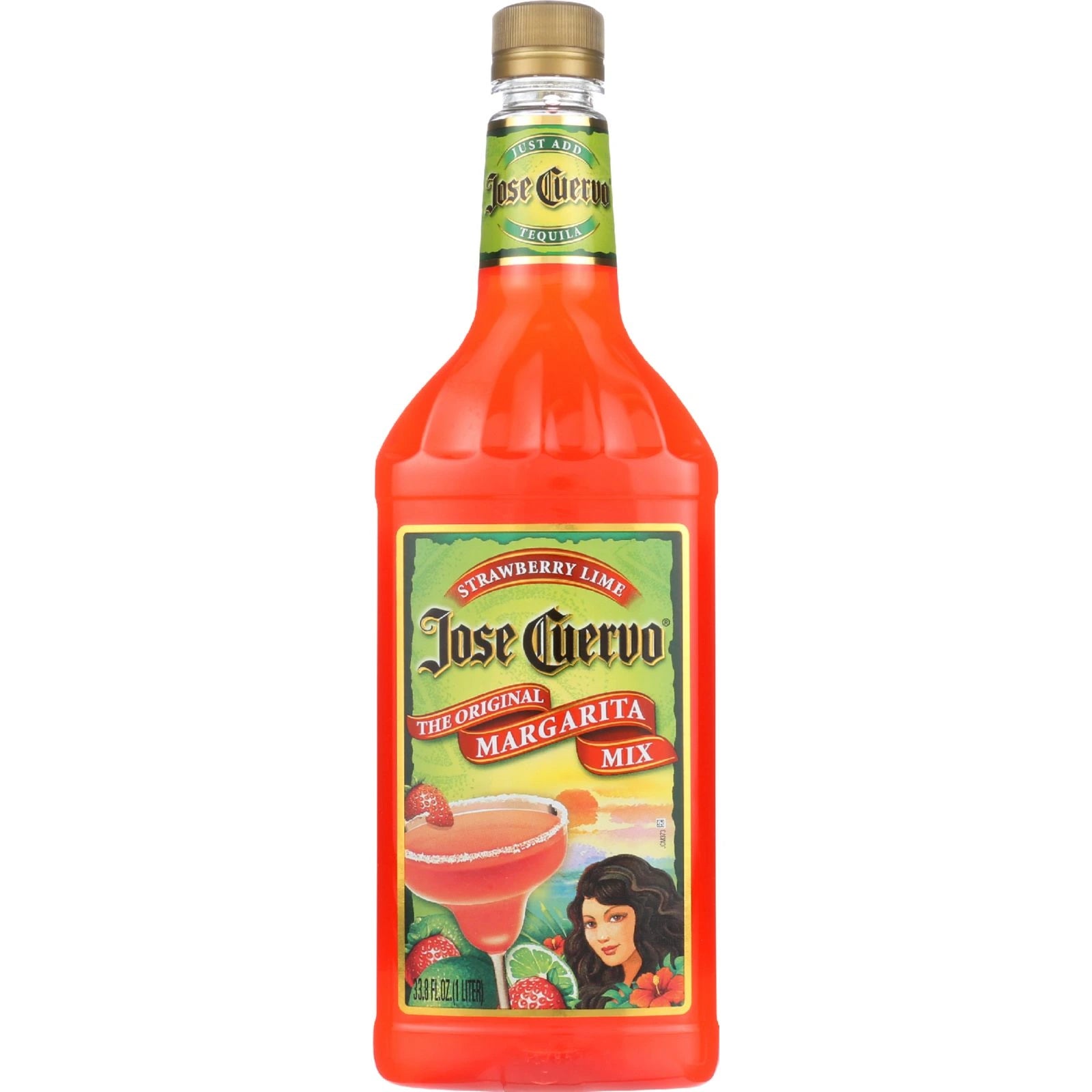 JOSE CUERVO STRAWBERRY MARGARITA MIX 1L