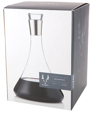 VISKI RAYE DECANTER CHROME