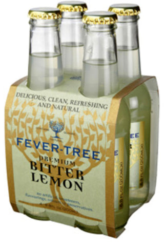 FEVER TREE BITTER LEMON TONIC WATER 200ML 4PK BT @ Kelowna [1003540]