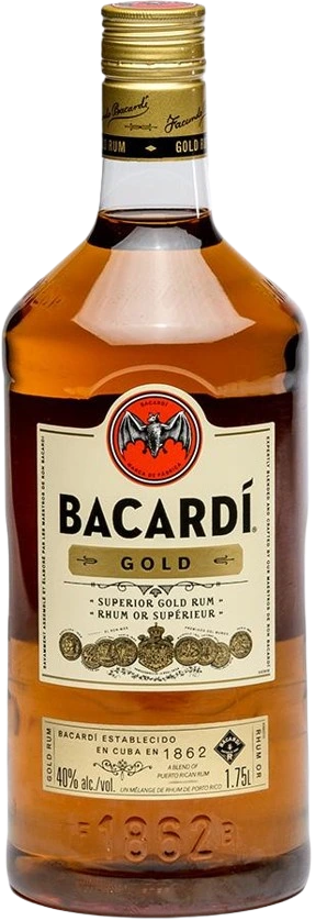 BACARDI GOLD RUM 1.75L