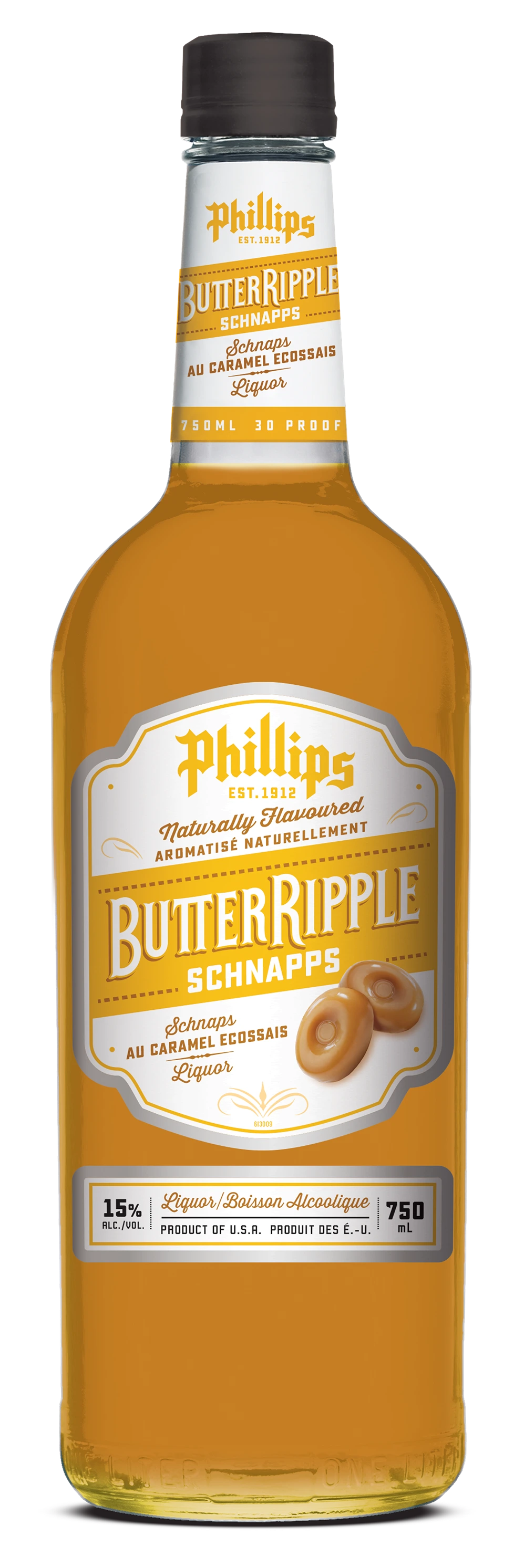 PHILLIPS BUTTER RIPPLE 750ML