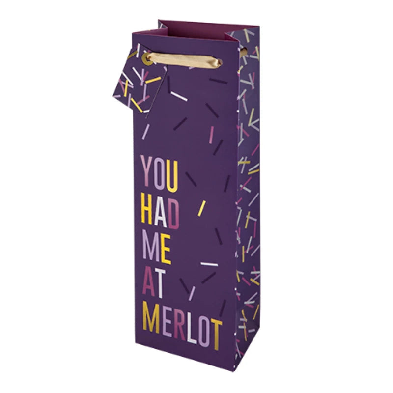 CAKEWALK BAG YOU HAD ME AT MERLOT