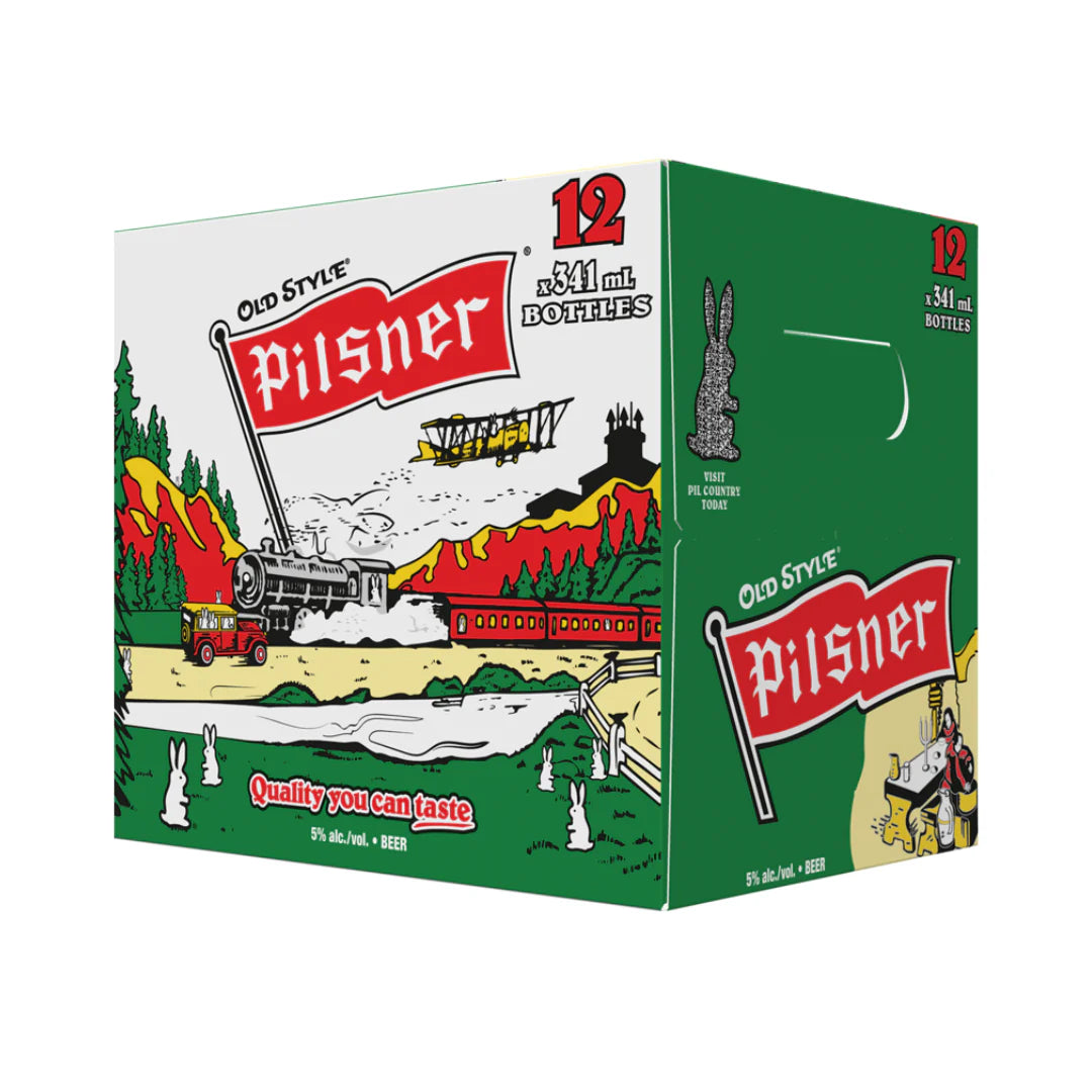 OLD STYLE PILSNER 341ML 12PK BT @ Kelowna [1003777]