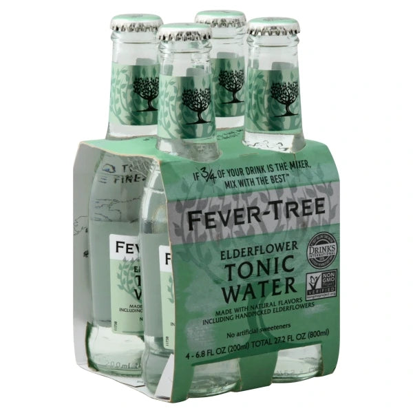 FEVER TREE ELDERFLOWER TONIC WATER 200ML 4PK BT @ Kelowna [1004052]