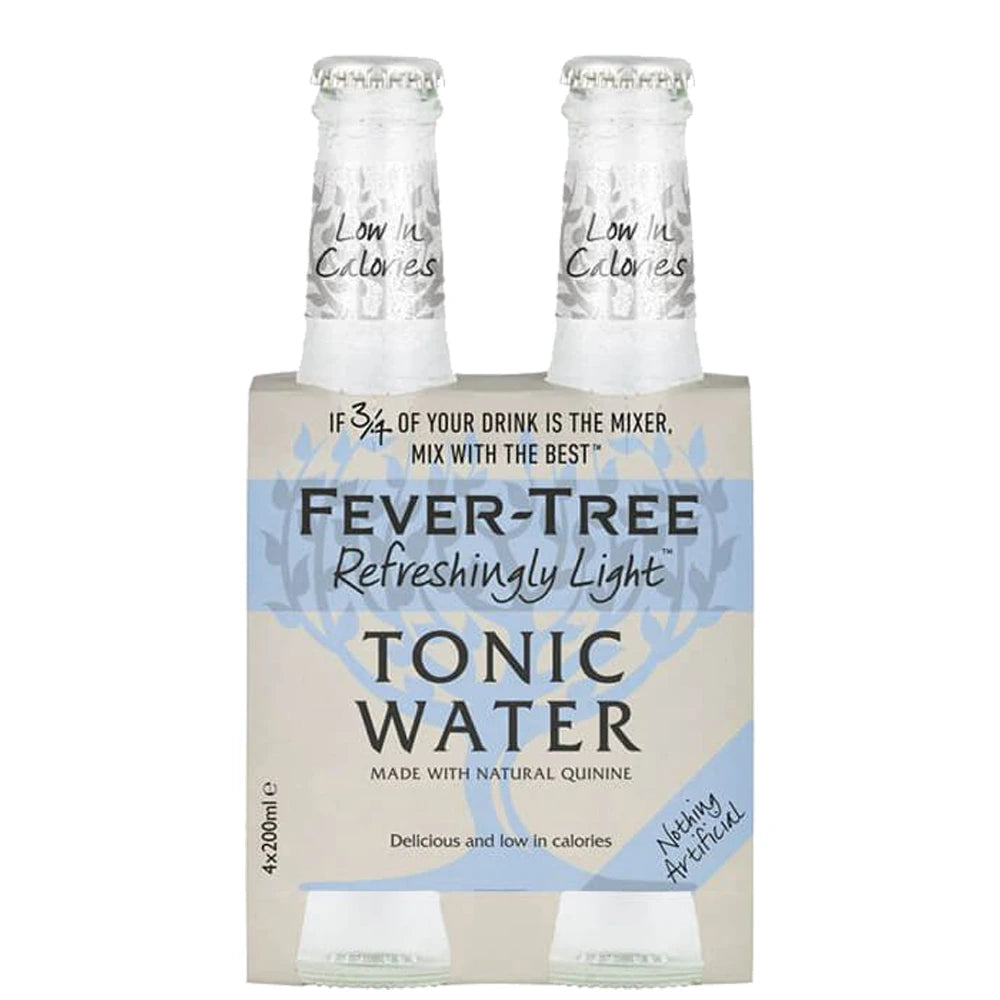 FEVER TREE TONIC WATER LIGHT 200ML 4PK BT @ Kelowna [1004068]